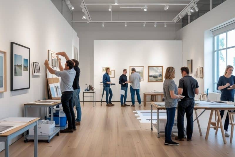 Kuinka järjestää oma taidenäyttely? Vinkit ja vaiheet taiteilijalle